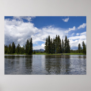 Poster Henrys Fork no Targhee National Forest I
