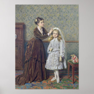 Poster Her First Communion