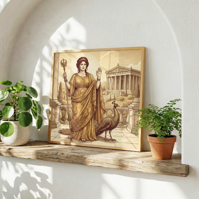 Poster Hera Mitologia Grega (Criador carregado)