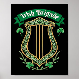 Poster Herança da Brigada Celta da Irlanda