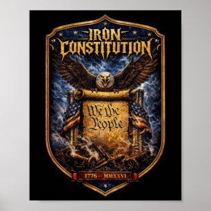 Poster Herança da Liberdade da Constituição de Ferro de 1