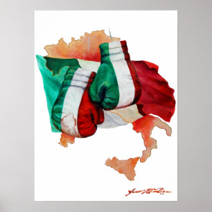 Pôster Herança italiana do encaixotamento