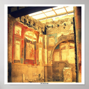 Pôster Herculaneum Interior Print