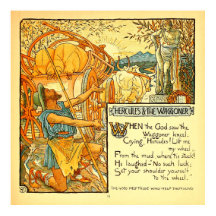 Hércules e o Wagoneer Walter Crane