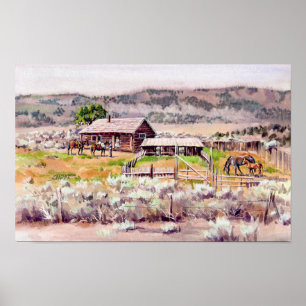 Pôster HERDADE VELHA por SHARON SHARPE