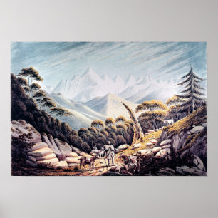 Poster Herdeiros Nepaleses no Himalaia, 1826