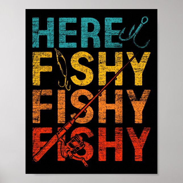 Poster Here Fishy Fishy Fishy  (Frente)