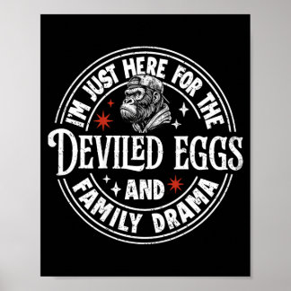 Poster Here for The Deviled Eggs and Family Drama Monkey