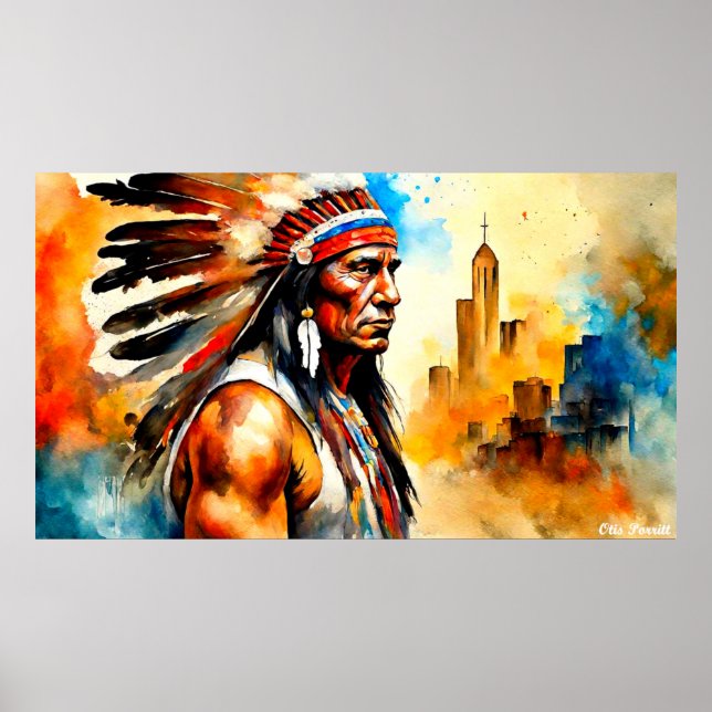 POSTER HERITAGE NATIVO MÊS-GUERRAS 19E (Frente)