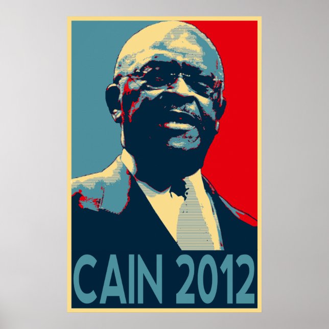 Poster Herman Cain 2012 (Frente)