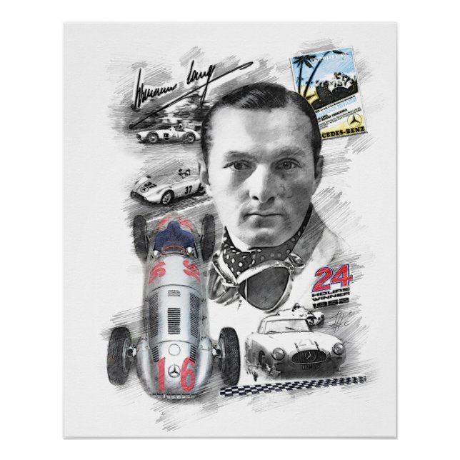 Pôster Hermann Lang (Frente)