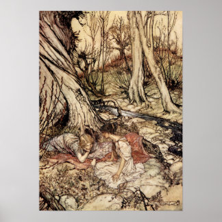 Pôster Hermia e Lysander