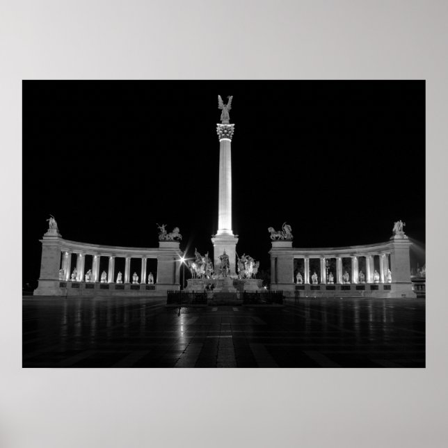Poster Heroes Square Budapest (Frente)