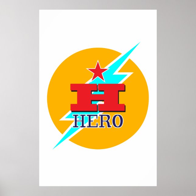 Poster Herói (Frente)