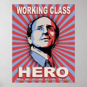 Pôster Herói de Wellstone