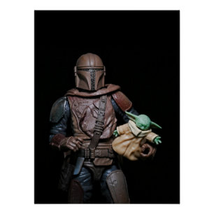 Pôster Herói do Espaço da Fotografia dos Brinquedos