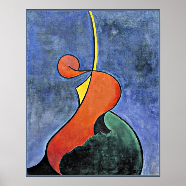 Poster Heroic Movement by Theo van Doesburg (Frente)