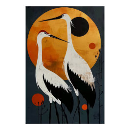 Pôster Heron Couple 