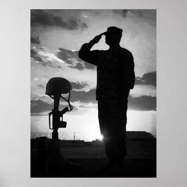 Pôster HERO's SALUTE (Frente)