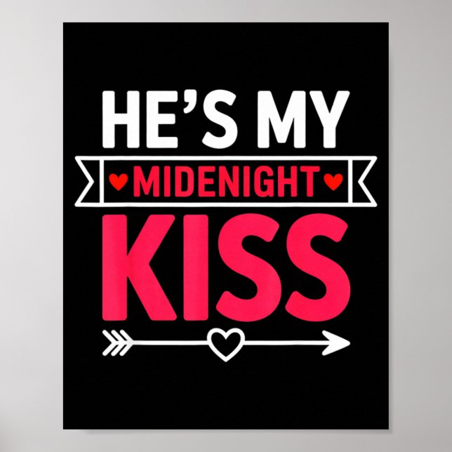 Poster He's My Midnight Kiss Happy New Year Matching Coup (Frente)