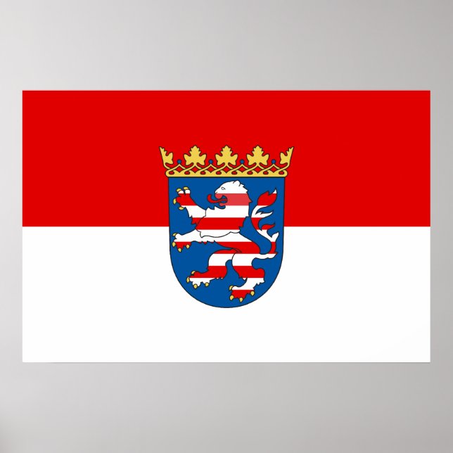 Pôster Hesse (Estado), Alemanha (Frente)