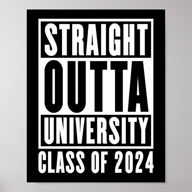 Poster Hetero Da Classe Universitária De 2024 (Frente)
