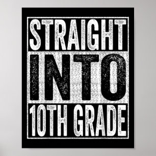 Poster Hetero Em Camisa Do 10º Ano De Volta À Tendência E