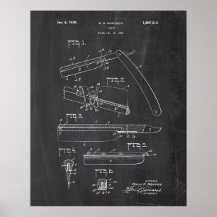 Poster Hetero Razor Patent