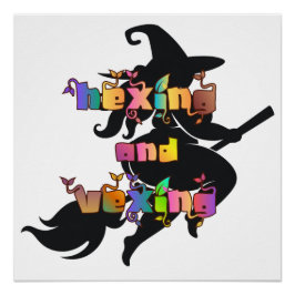 Pôster HEXING E VEXING para a Pagan de Tamanho Plus