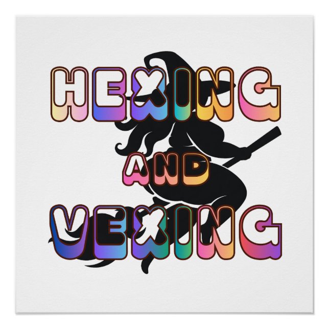 Pôster HEXING E VEXING para a Pagan de Tamanho Plus (Frente)