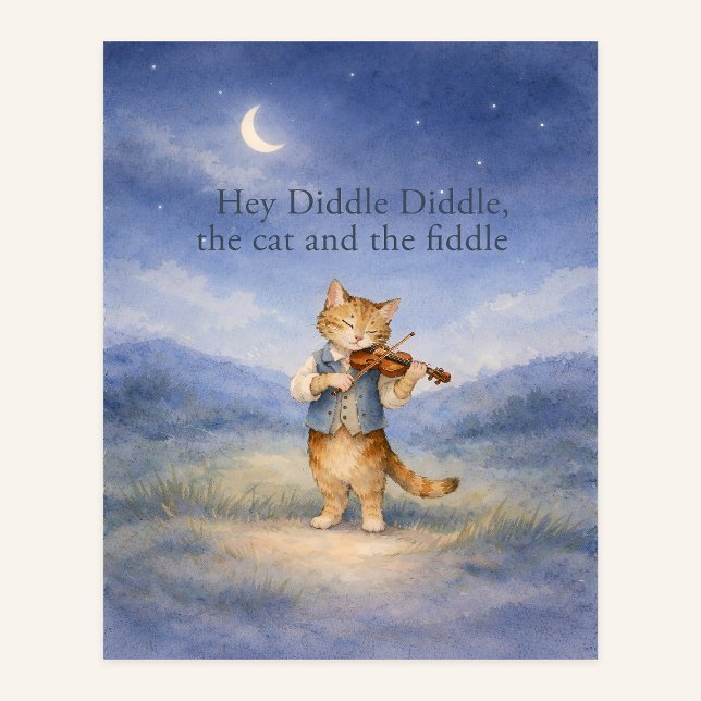 Poster Hey Diddle Diddle – The Cat and the Fiddle   (Criador carregado)