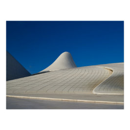 Pôster Heydar Aliyev Center em Baku