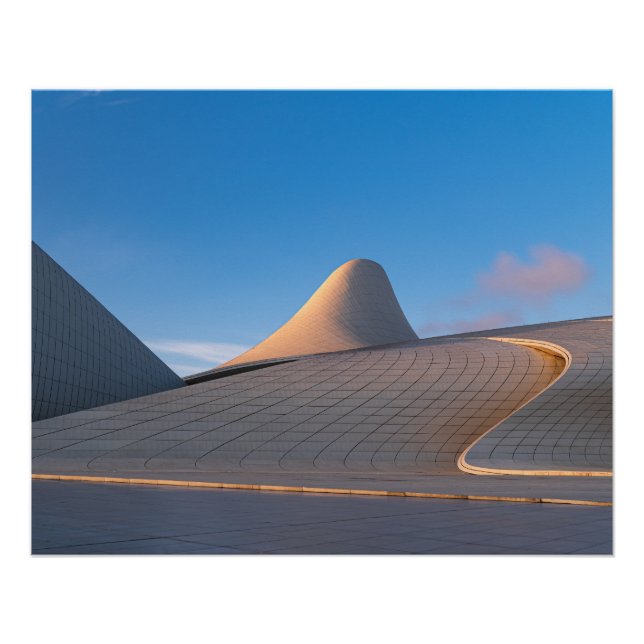 Pôster Heydar Aliyev Center poster (Frente)