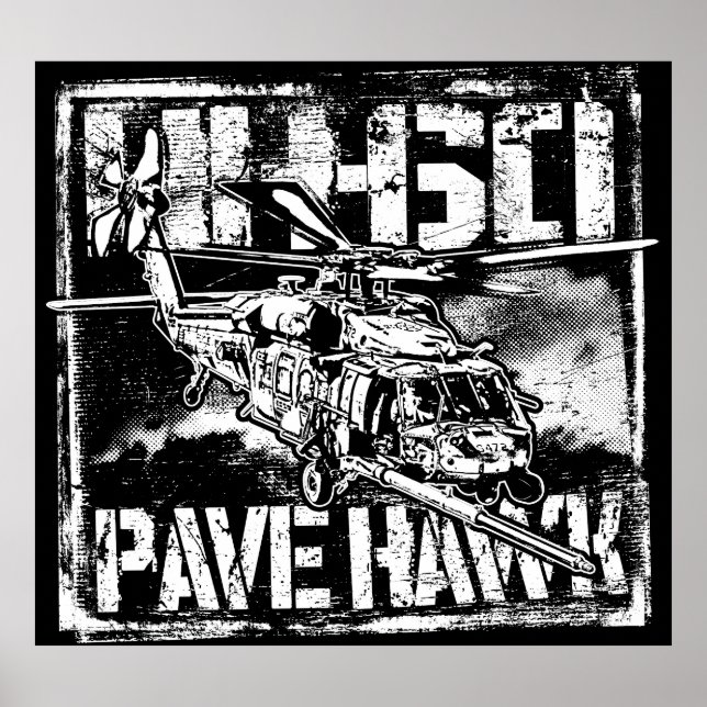 Poster HH-60 Pave Hawk poster BK (Frente)