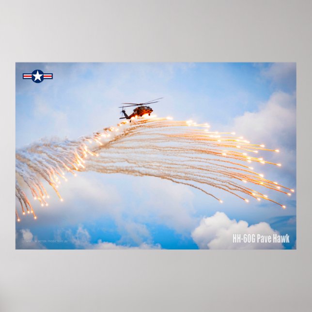 POSTER HH-60G PAVE HAWK (Frente)