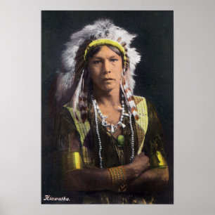 Pôster Hiawatha Portrait