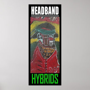 PÔSTER HÍBRIDOS DE BANDA DE CABEÇA