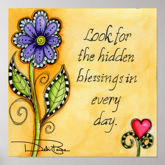 Pôster Hidden Blessings (Frente)