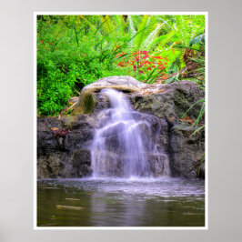 Poster Hidden Garden Cascade