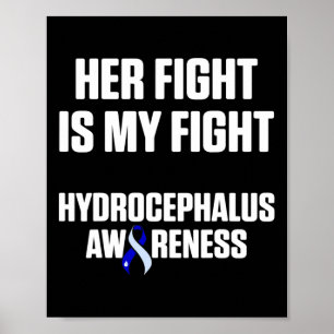 Poster Hidrocefalia Sobrevivente Combatendo Guerreiro 4