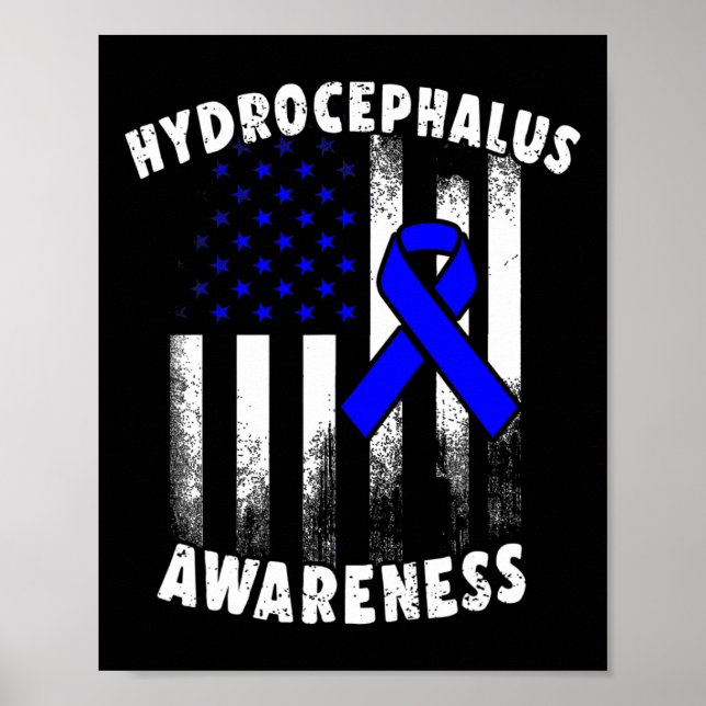 Poster Hidrocefalus Sobrevivente Planejar Guerreiro (Frente)