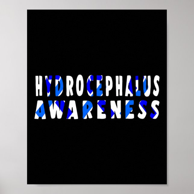 Poster Hidrocephalus Survivor Research Awarness Warrior (Frente)