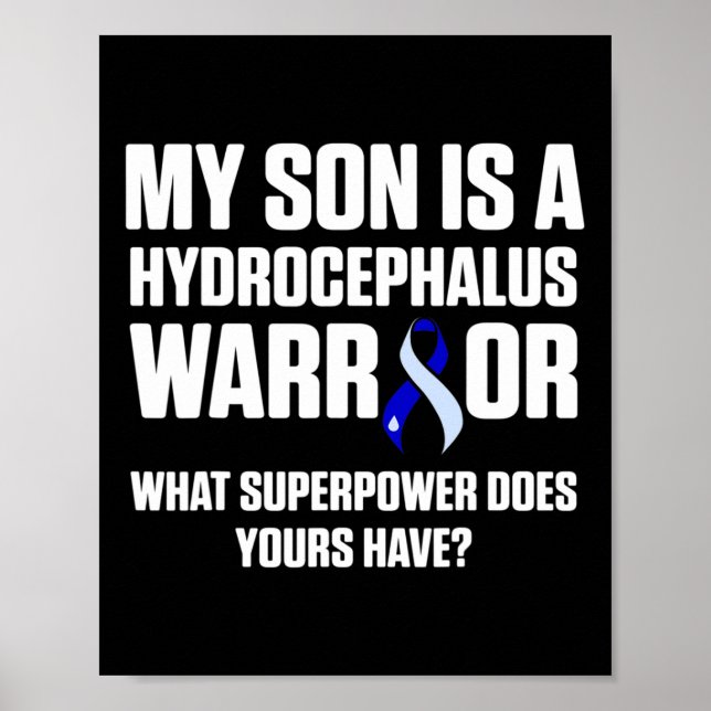 Poster Hidrocephalus Survivor Son Awarness (Frente)