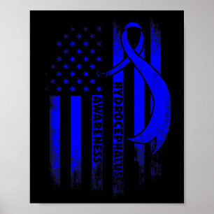 Poster Hidrocephalus Survivus Supere Guerreiro de Consciê