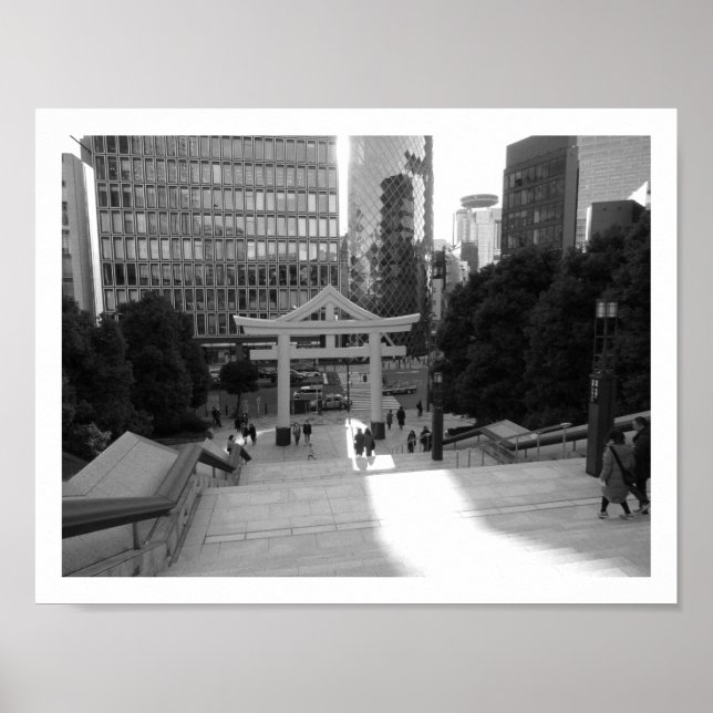 Poster Hie Shrine: Akasaka, Tóquio (Frente)