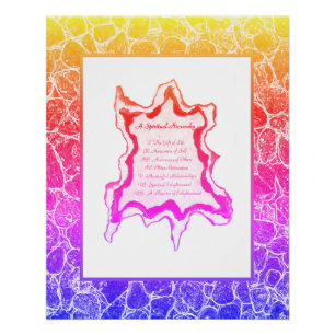 Pôster Hierarquia espiritual