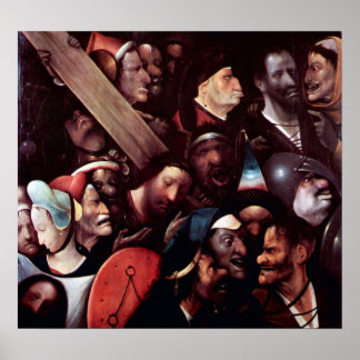 Poster Hieronymus Bosch-Crucifixion