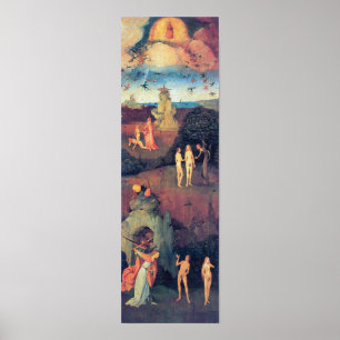 Poster Hieronymus Bosch-Hell, detail