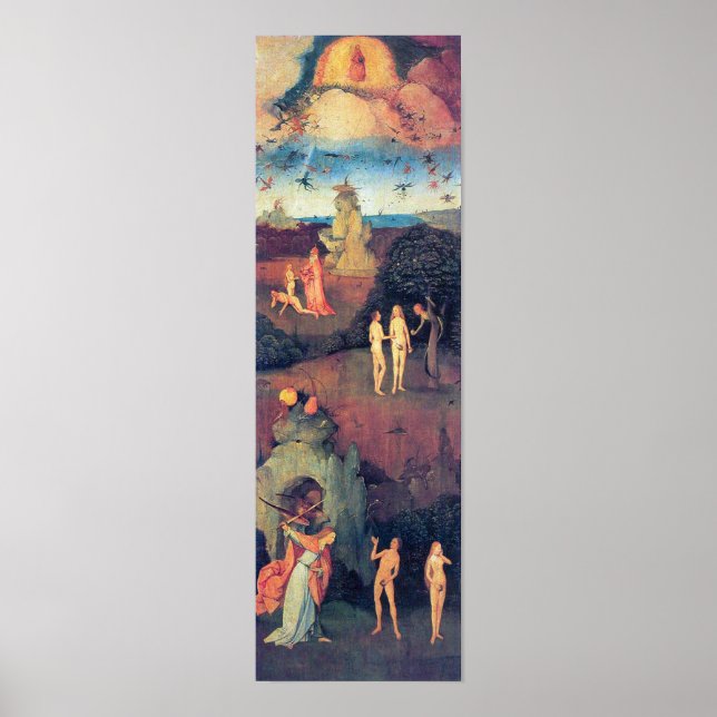 Poster Hieronymus Bosch-Hell, detail (Frente)