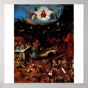 Poster Hieronymus Bosch O Último Acórdão